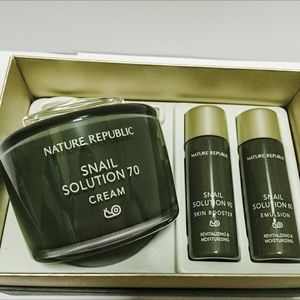 Nature Republic Snail solution 70 cream set